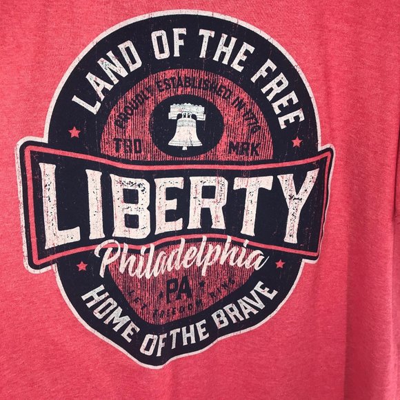 NWT PHILADELPHIA LIBERTY TSHIRT - Picture 2 of 4